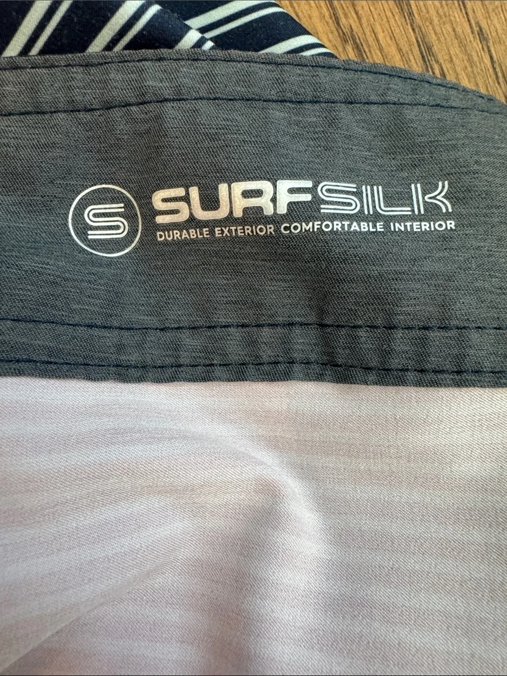 Quiksilver Men’s Striped Board Shorts